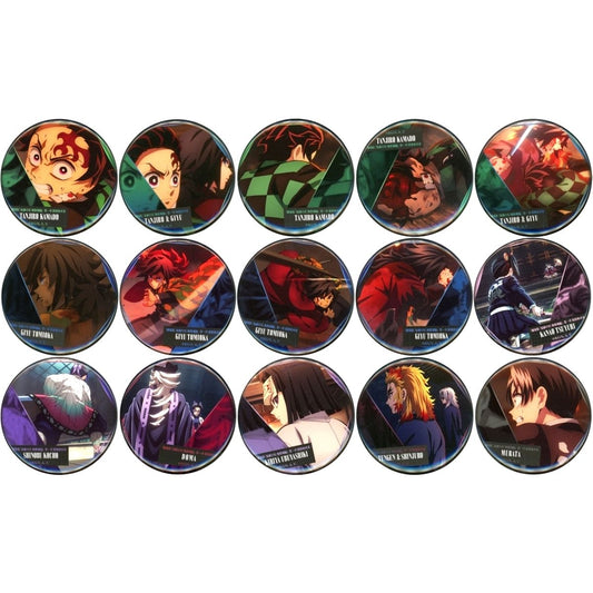 Set of 15 Demon Slayer: Kimetsu no Yaiba - The Movie: Infinity Castle Back View Collection Button A Theater Limited [USED]