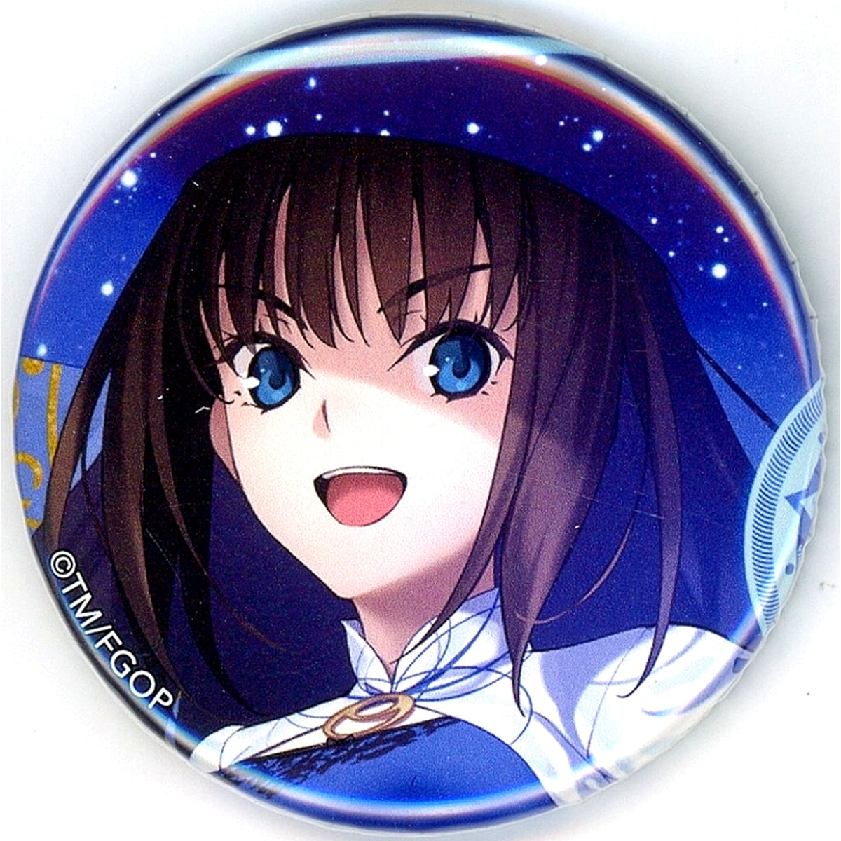 Foreigner Aoko Aozaki Fate/Grand Order Fes. 2025 10th Anniversary Heroic Spirit Summoning Button Fes.2025 Illustration Servant D [USED]