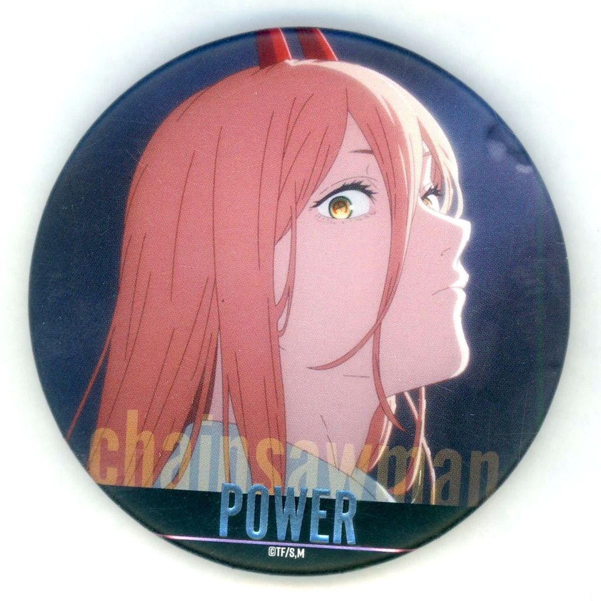 Power Chainsaw Man Best Scene Button Type B Jump Shop Limited [USED]