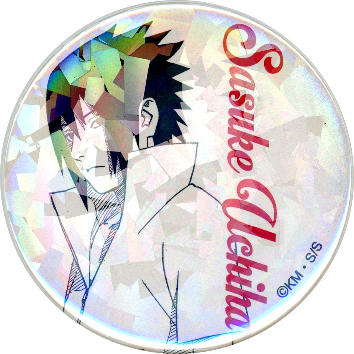 Sasuke Uchiha Naruto Weekly Shonen Jump All Star Button Made-to-Order Limited [USED]