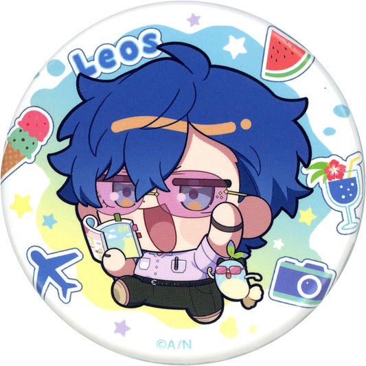 Leos Vincent Mini Chara Virtual YouTuber Nijisanji NIJISANJI Seven Dimension Student Council! Student Council Goes on a Summer Trip! x Karaoke Manekineko Button [USED]