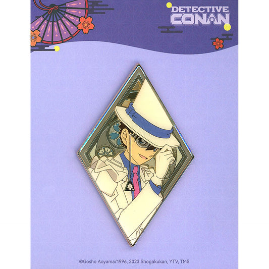 Kaitou Kid Color Window Metal Badge Detective Conan x NetEase LOFTER China Limited [USED]