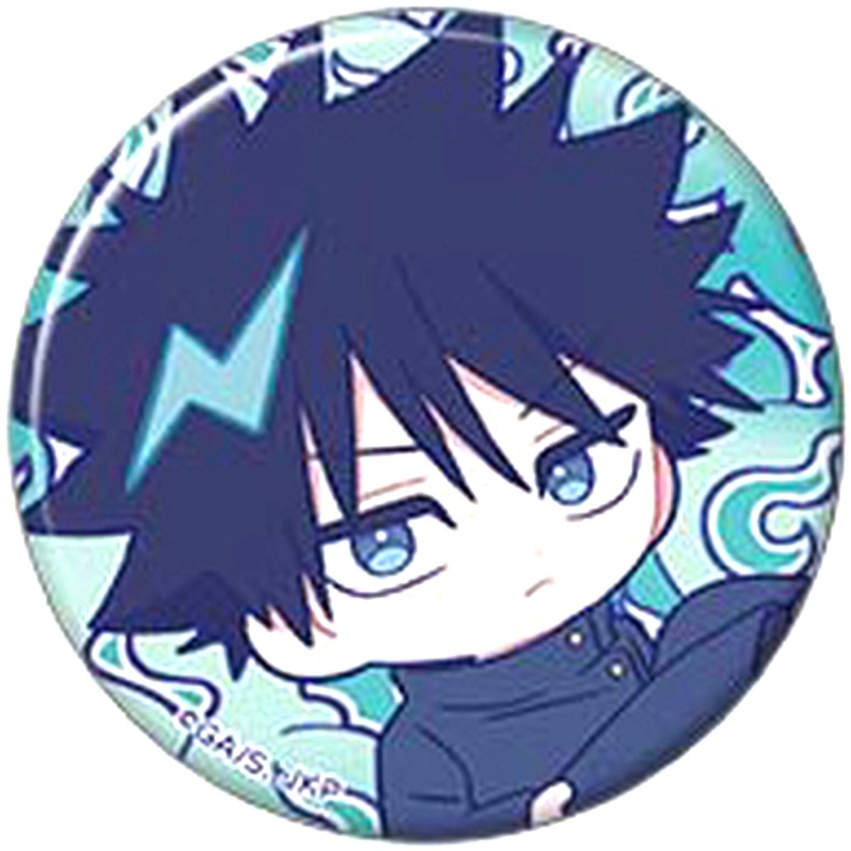 Megumi Fushiguro Jujutsu Kaisen Season 2 Hologram Chara Badge Collection Pastel Pop [USED]