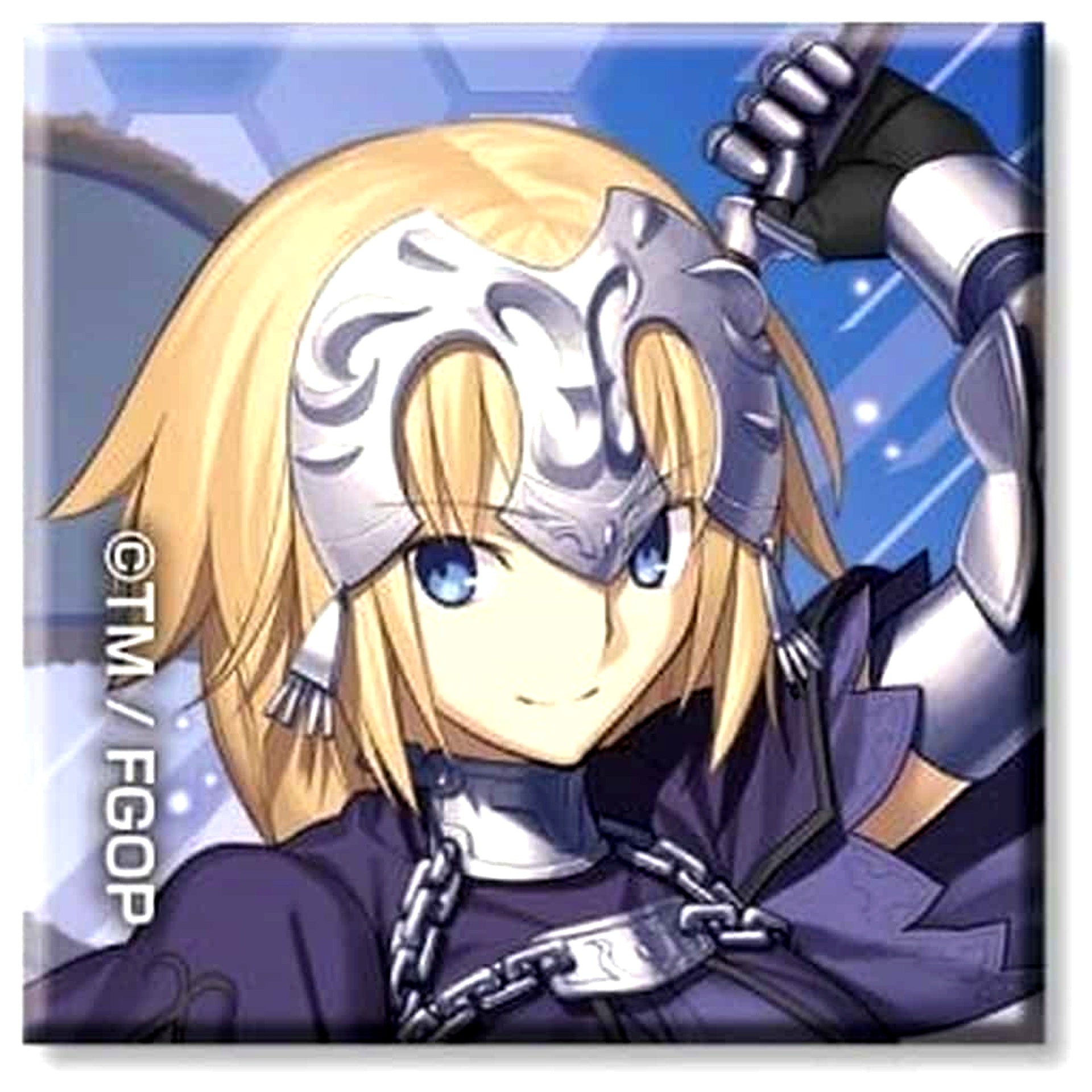 Fate/Grand Order Jeanne d'Arc Ruler Arekore Petit CAN Badge [USED]