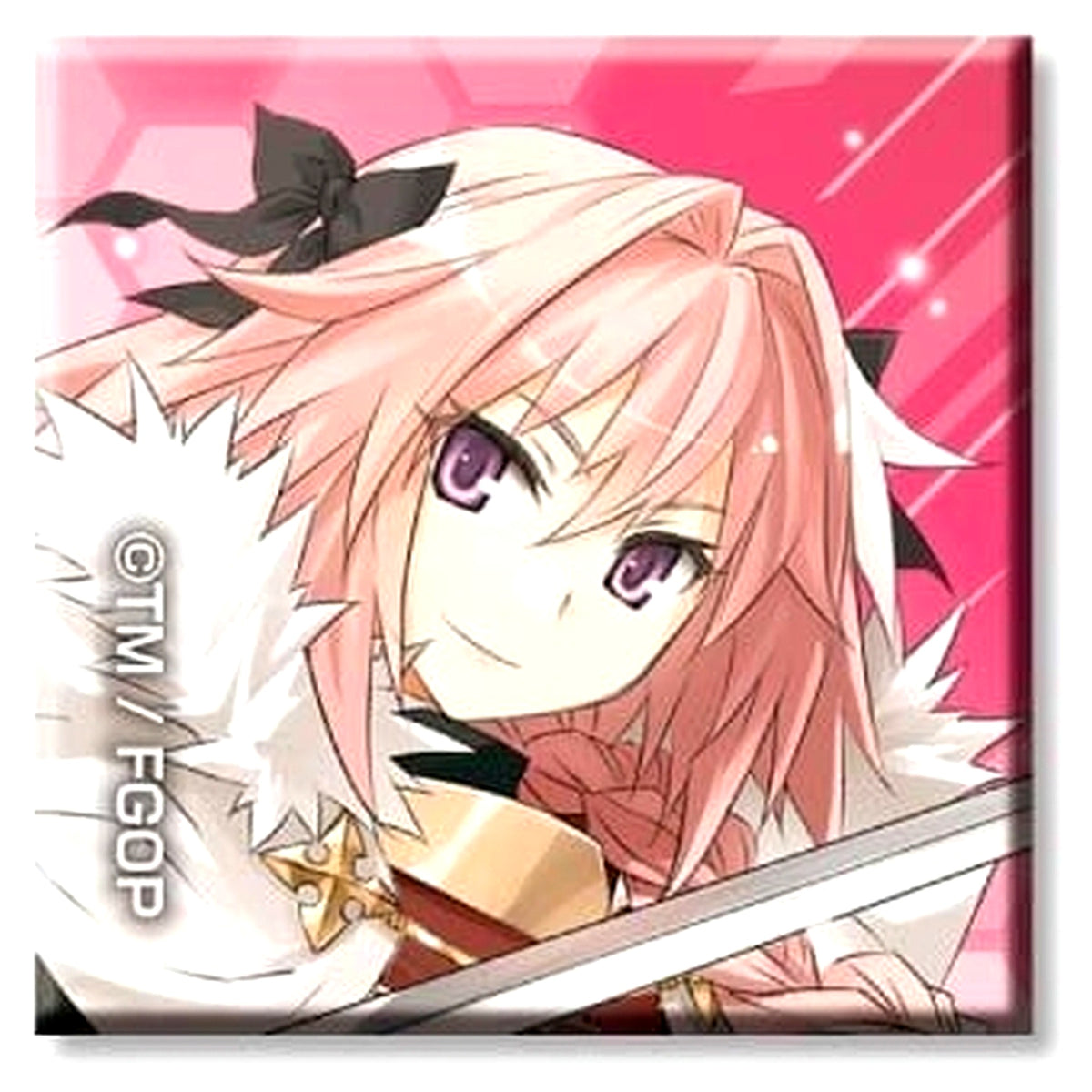 Rider Astolfo Fate/Grand Order Arekore Puchi CAN Button [USED]