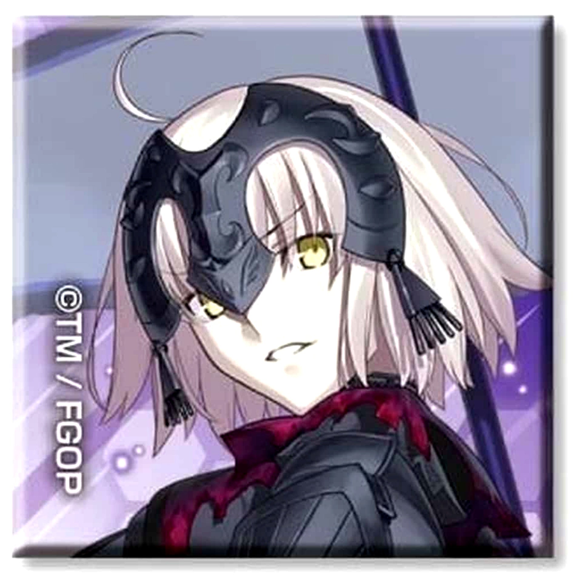 Fate/Grand Order Jeanne d'Arc Alter Avenger Arekore Petit CAN Badge [USED]