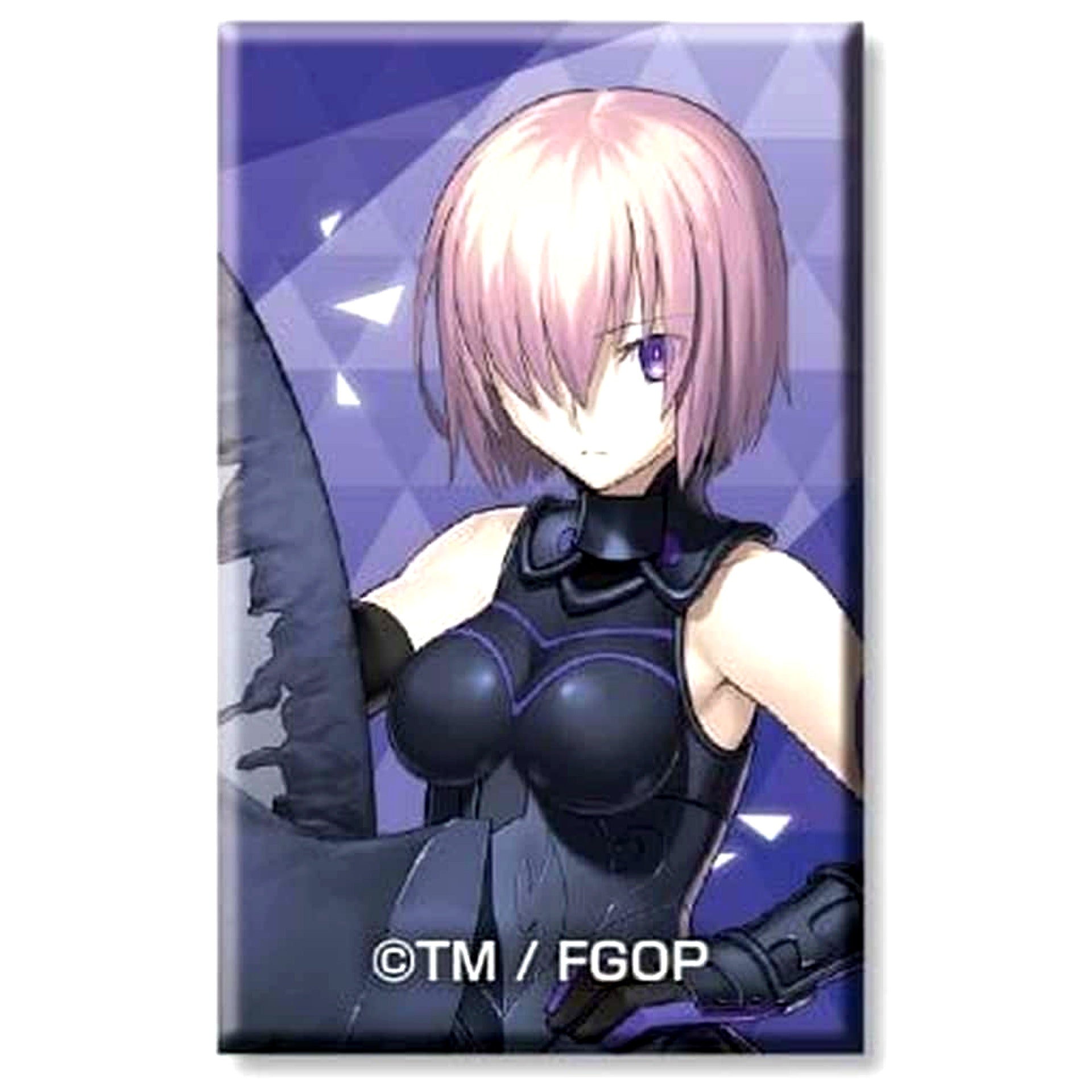Fate/Grand Order Shielder Mash Kyrielight Arekore Puchi CAN Badge [USED]