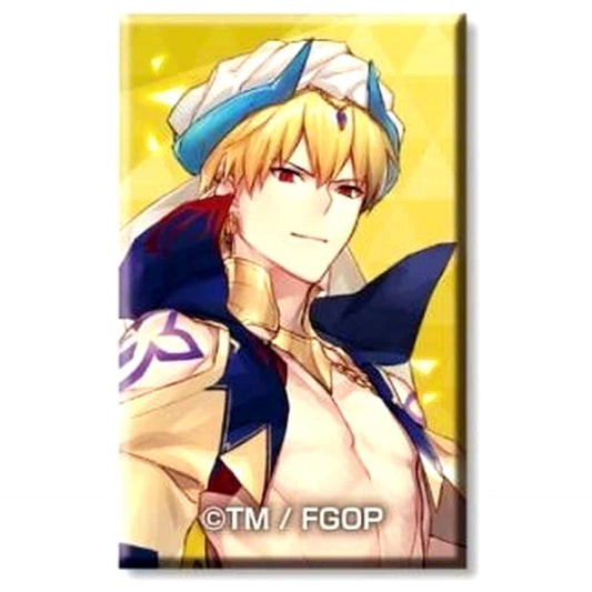 Fate/Grand Order Gilgamesh Caster Arekore Petit CAN Badge [USED]