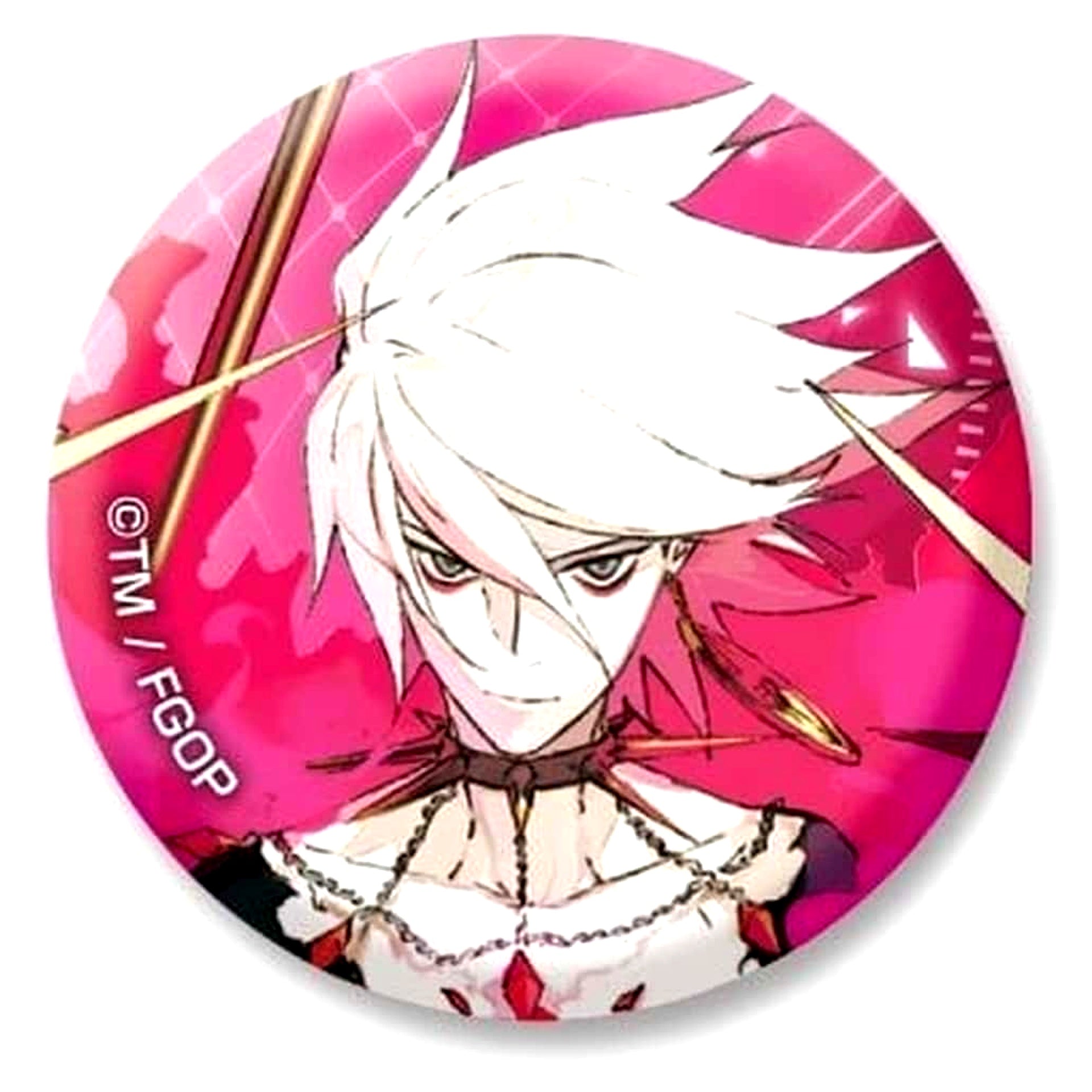 Fate/Grand Order Lancer Karna Arekore Puchi CAN Badge [USED]