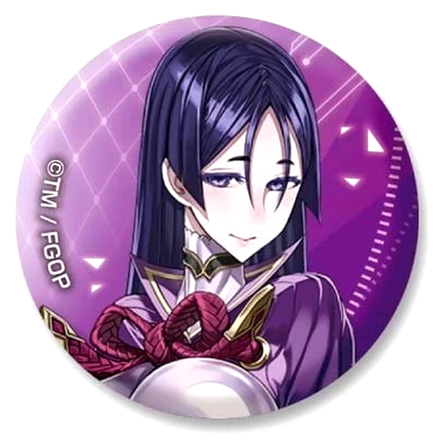 Fate/Grand Order Berserker Minamoto-no-Raikou Arekore Puchi CAN Badge [USED]