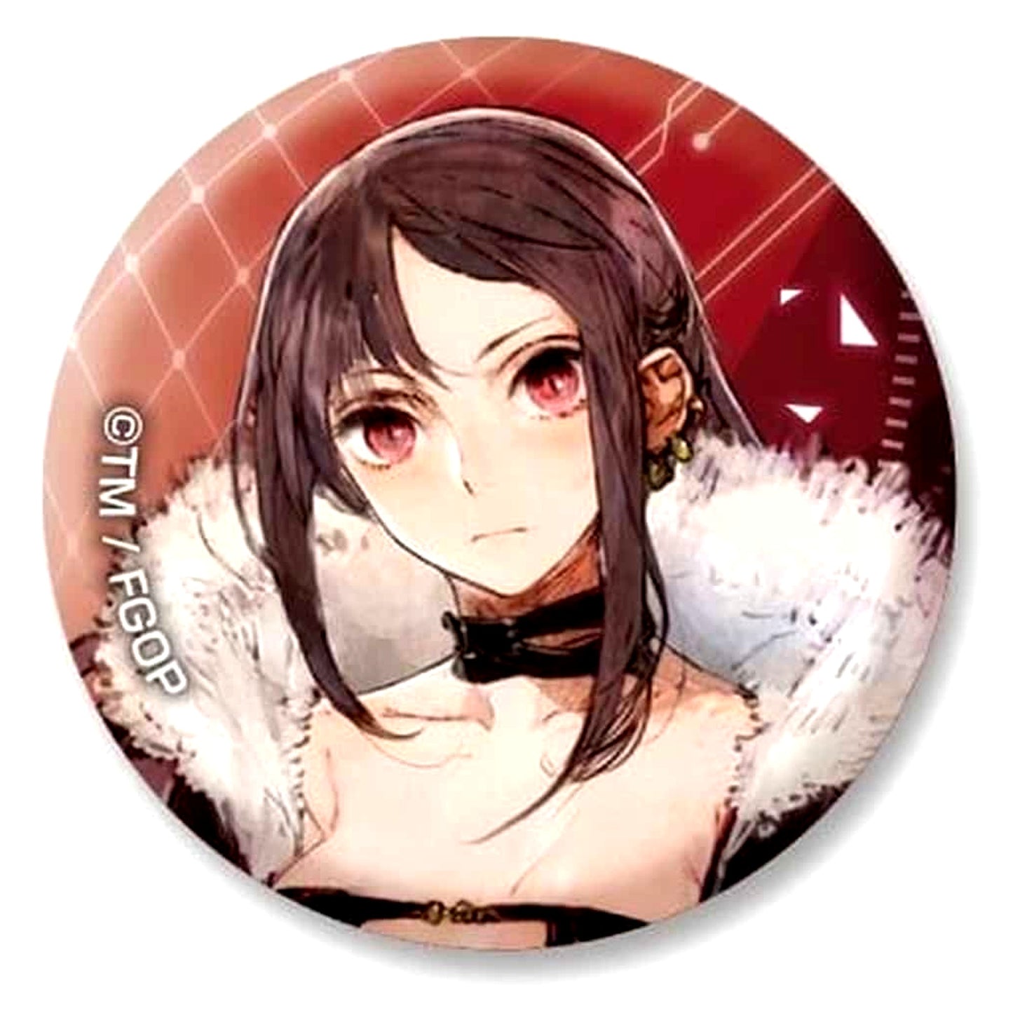 Fate/Grand Order Assassin Yu Mei-ren Arekore Puchi CAN Badge [USED]