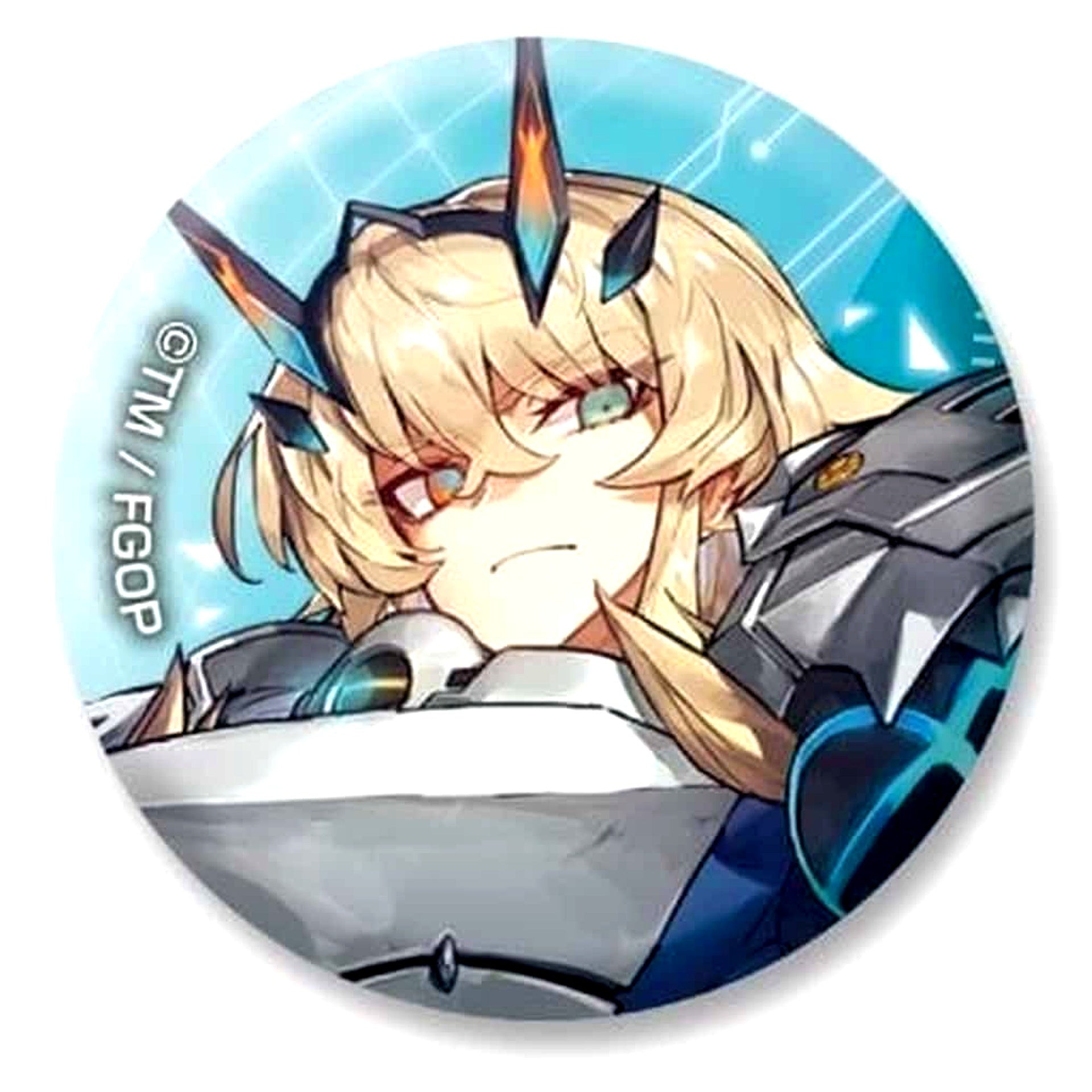 Fate/Grand Order Saber Barghest Arekore Puchi CAN Badge [USED]