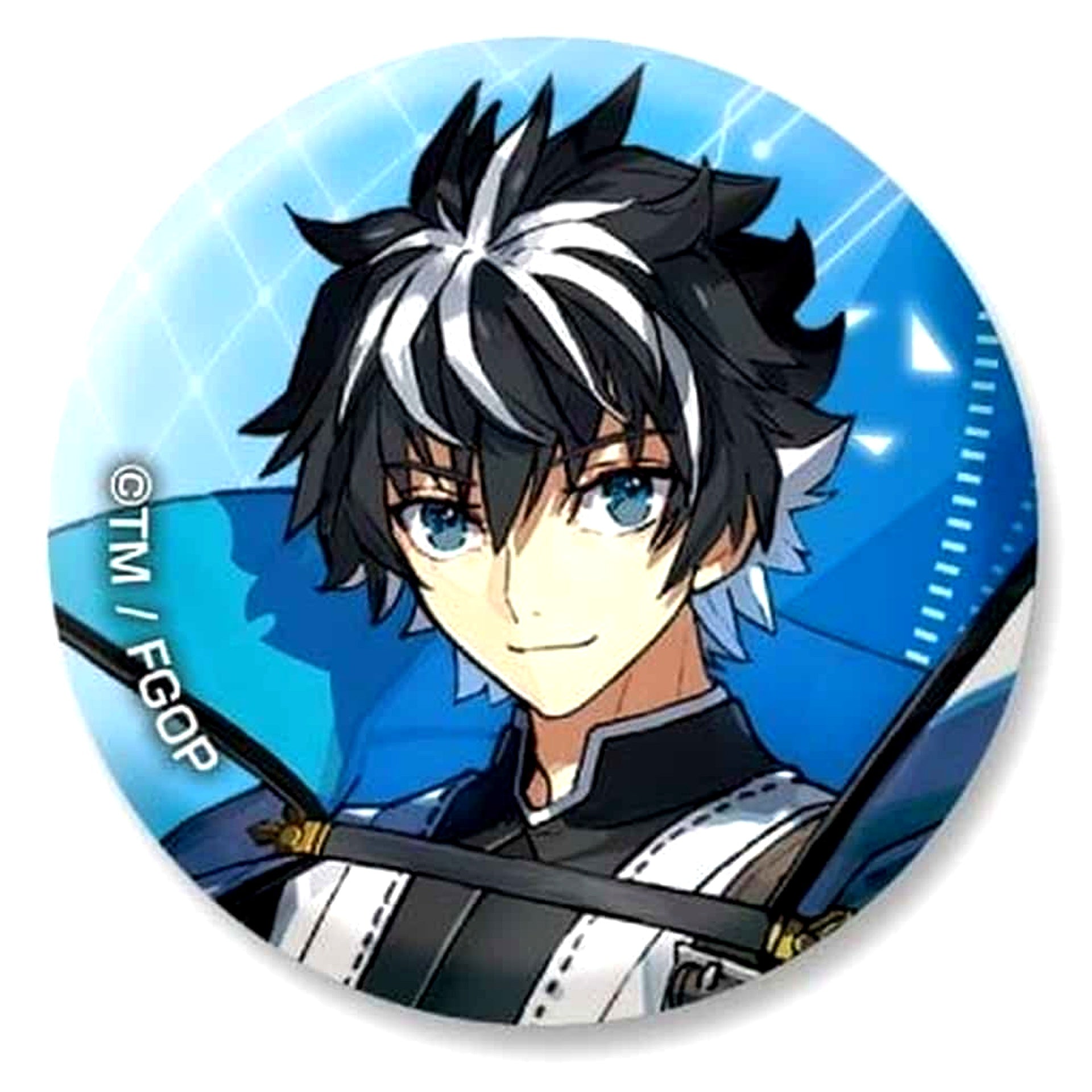 Fate/Grand Order Saber Charlemagne Arekore Puchi CAN Badge [USED]