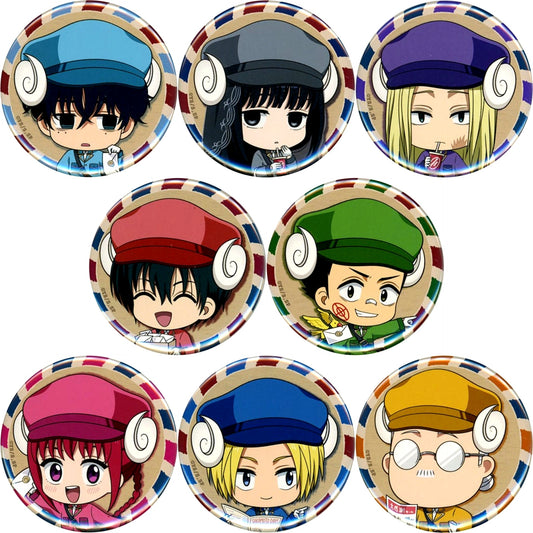 Set of 8 Sakamoto Days Trading Button Otodoke Mail Ver. [USED]