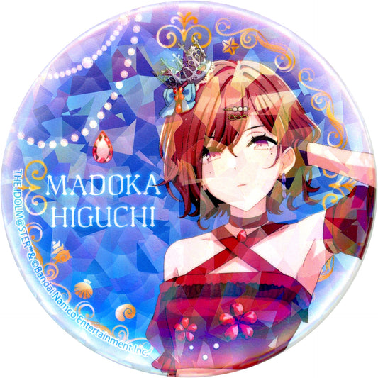 Madoka Higuchi With Name Idolmaster Shiny Colors Goods Fair in Gamers Jewel Mermaid 01 Jewel Mermaid Ver. Illustration Hologram Button [USED]