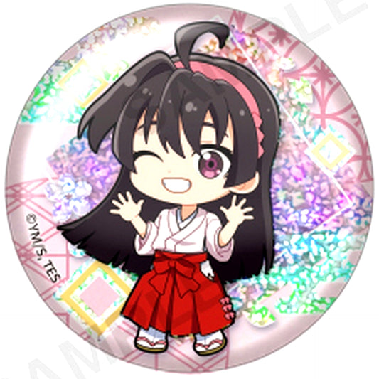 Ayako The Elusive Samurai Trading Hologram Button [USED]