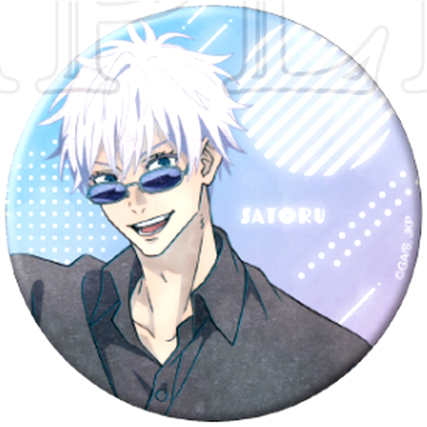 Satoru Gojo Jujutsu Kaisen Button Collection Emo Deco Ver. Vol.2 [USED]