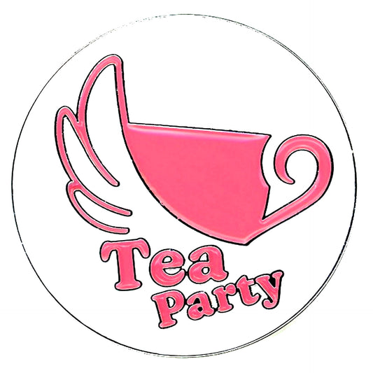 Tea Party Pin Button Blue Archive 4.5th Anniversary [USED]