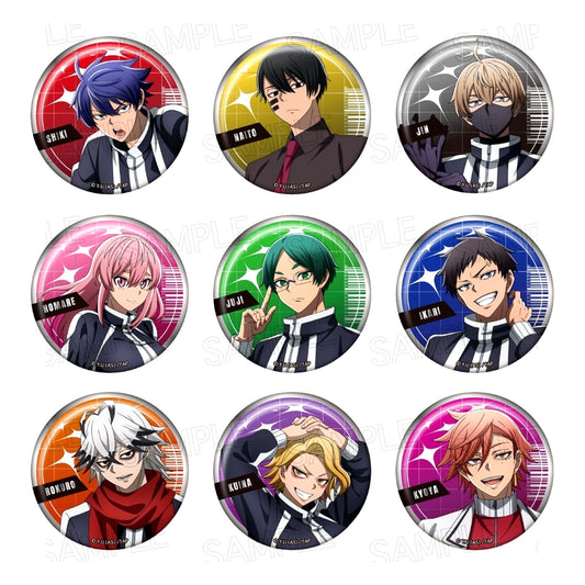 Set of 9 Tougen Anki Metal Button Vol. 1 [USED]