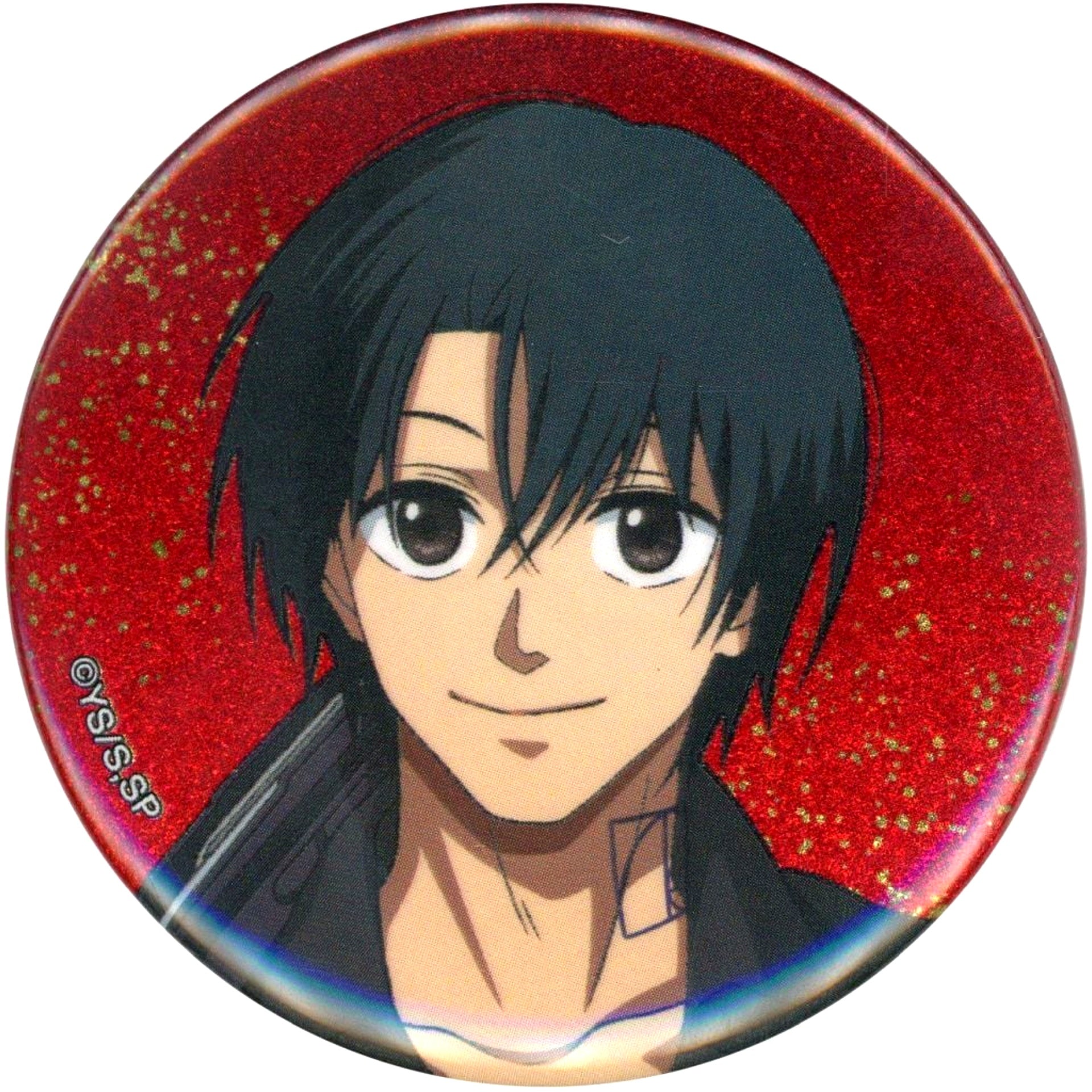 Nagumo TV Anime Sakamoto Days POP UP SHOP in Marui Illustration Japanese Western Blend Ver. Trading Glitter Button [USED]