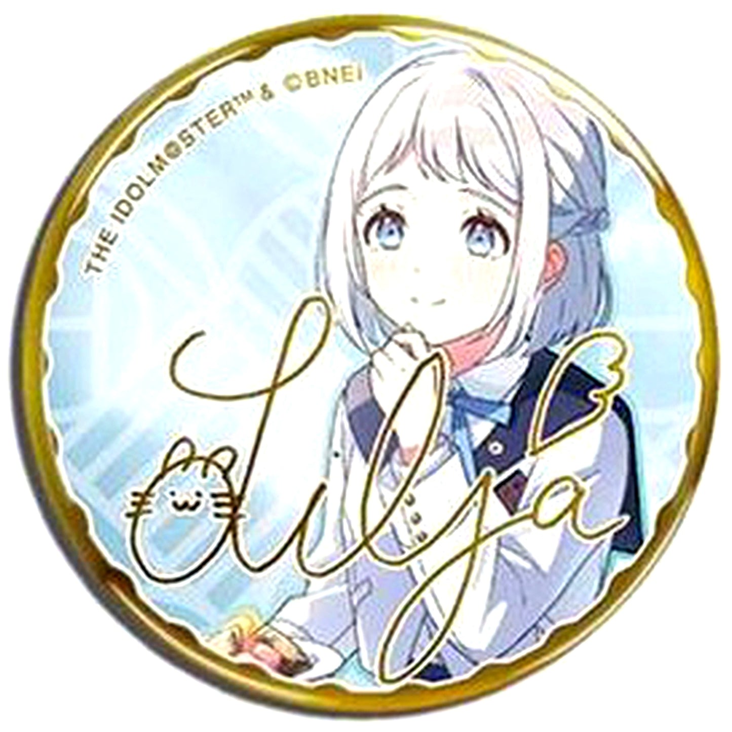 Lilja Katsuragi - Signed Design Gakuen Idolmaster Gold Badge Vol. 1 [USED]