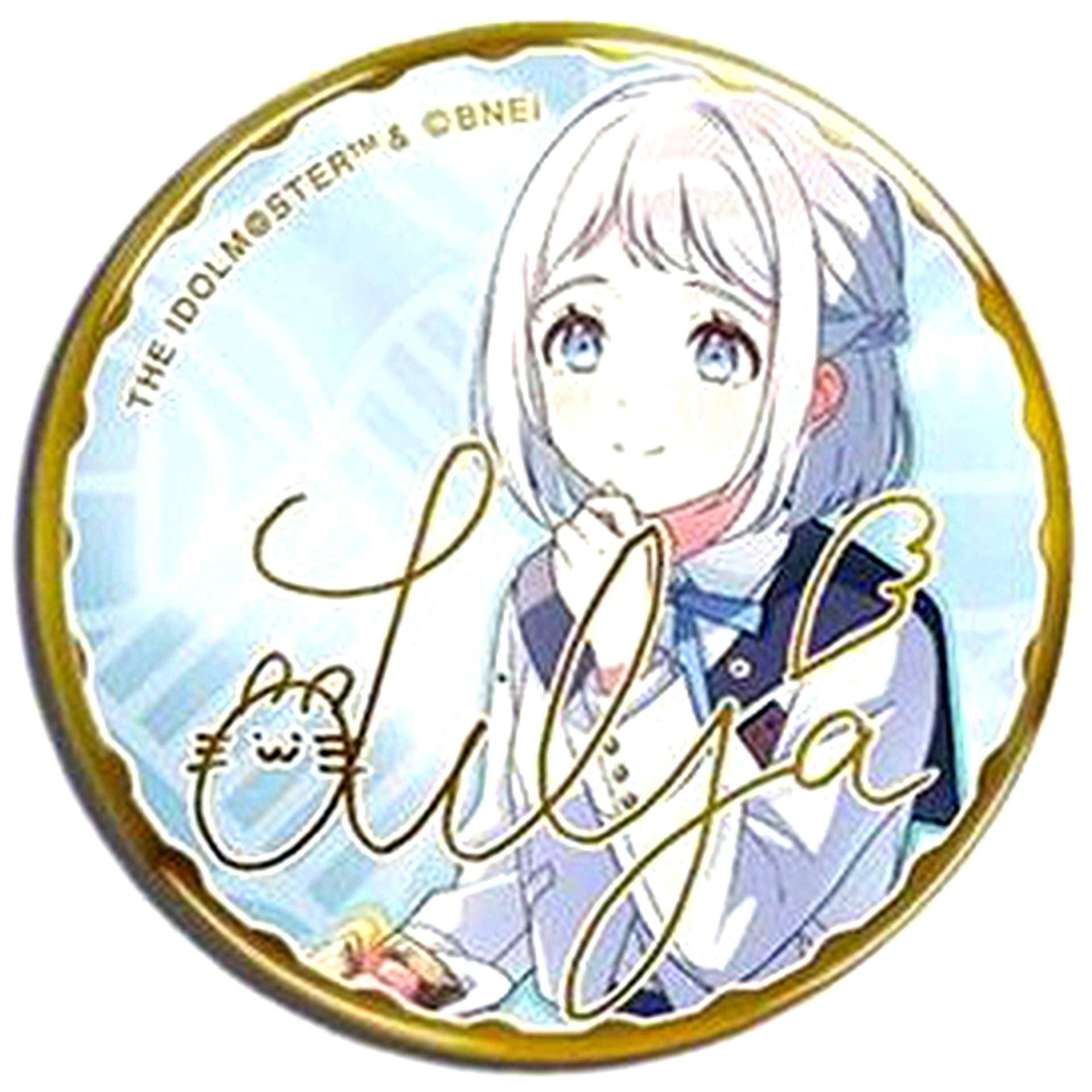 Lilja Katsuragi - Signed Design Gakuen Idolmaster Gold Badge Vol. 1 [USED]