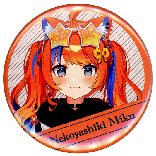 Nekoyashiki Miku Virtual YouTuber Nijisanji Button Welcome Goods [USED]