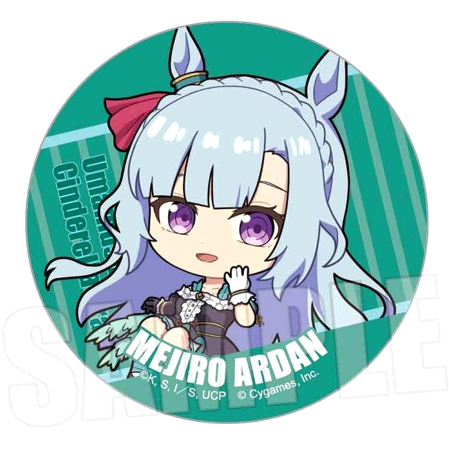 Mejiro Ardan Uma Musume Cinderella Gray Pukashu Trading Button [USED]