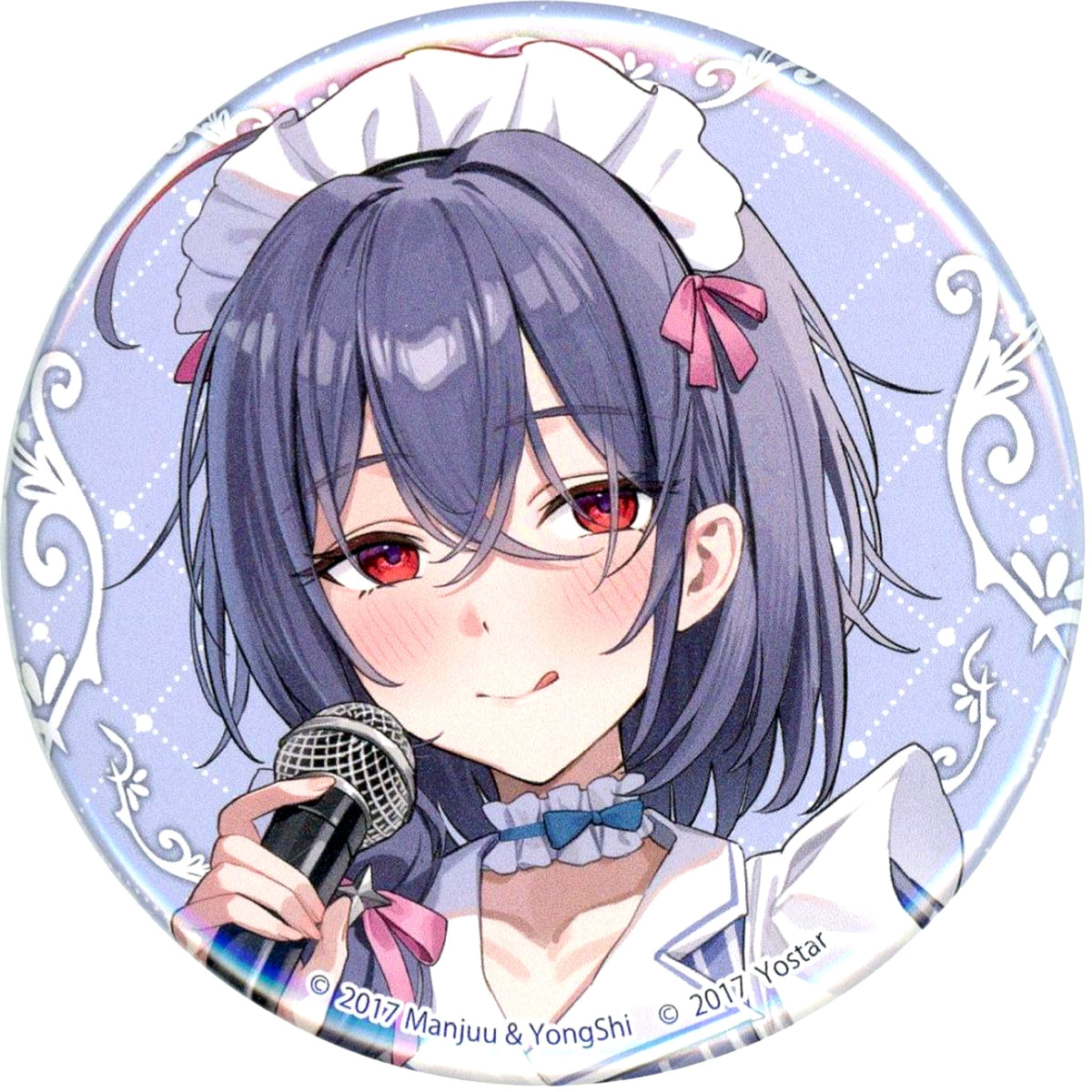 Pittsburgh Illustration Azur Lane x Pasela 8th Anniversary Collab Button [USED]