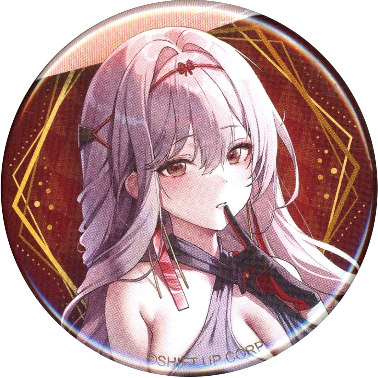 Scarlet Black Shadow Normal Proportion Goddess of Victory NIKKE Button Lawson Campaign [USED]