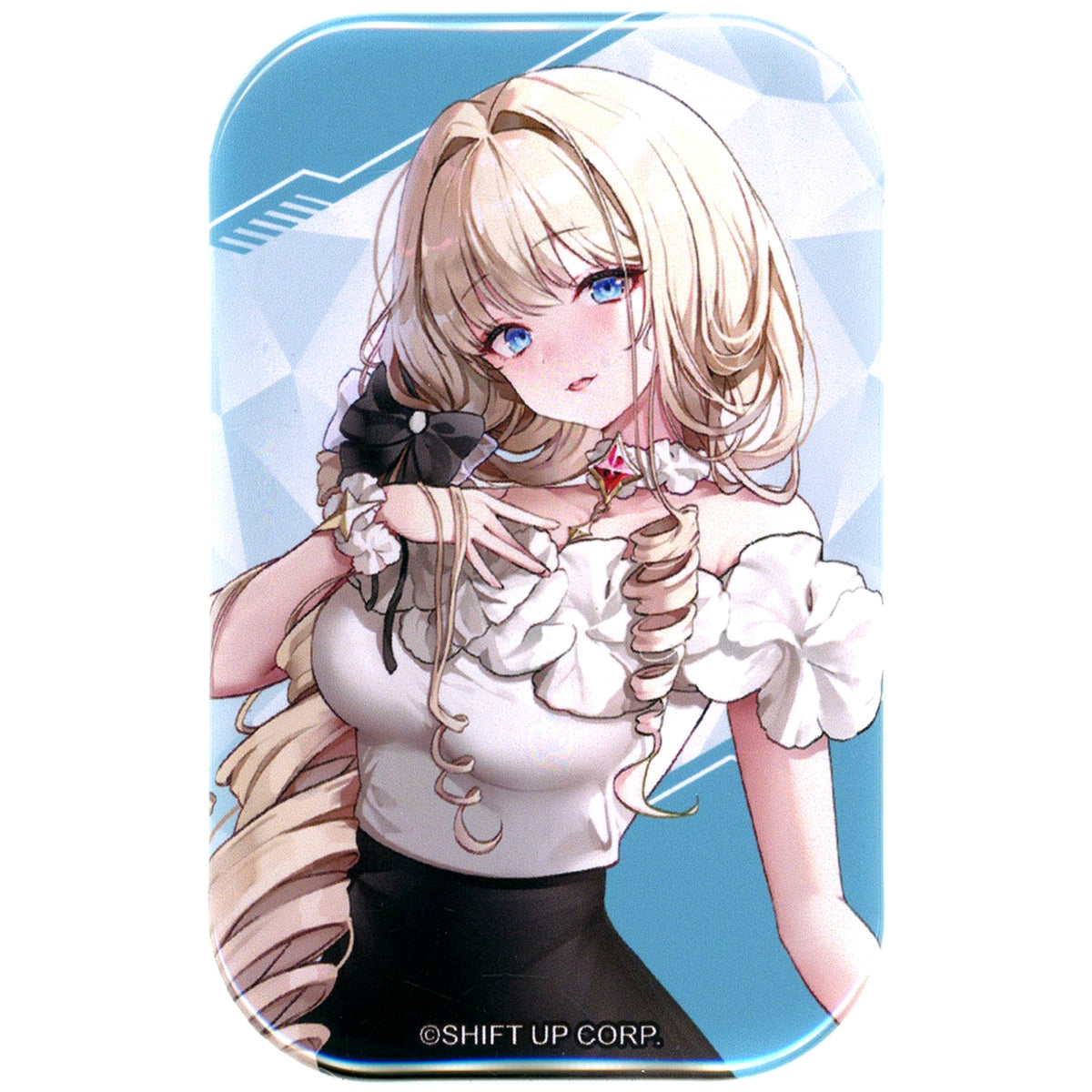 Crown Goddess of Victory Nikke x Lawson Campaign Square Button Loppi HMV Limited [USED]