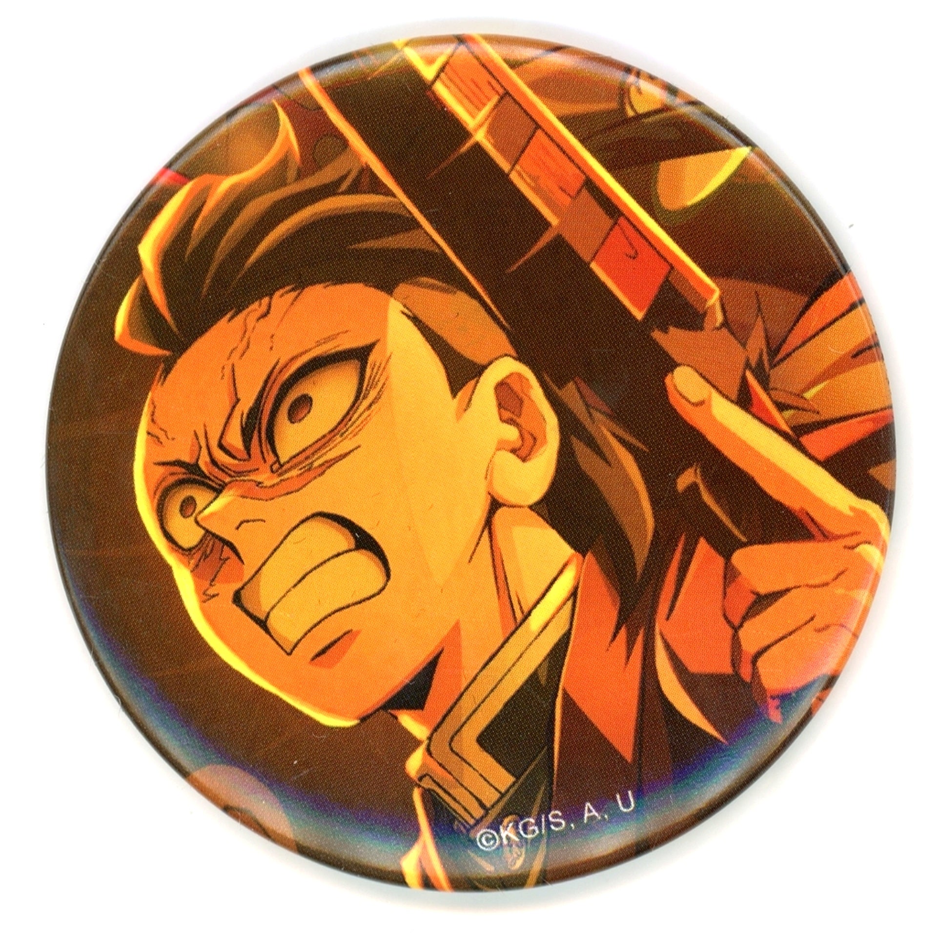 Genya Shinazugawa Single Item Demon Slayer Kimetsu no Yaiba Movie Infinite Castle Arc Part 1 Akaza Returns Key Visual Button Set A Movie Goods [USED]