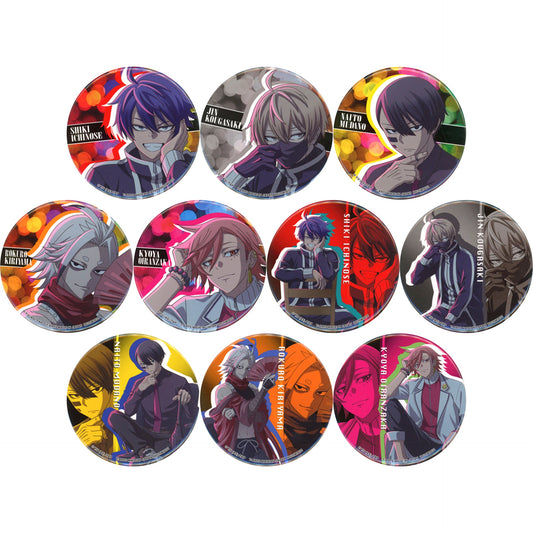 Set of 10 Tougen Anki Portrait Trading Button [USED]