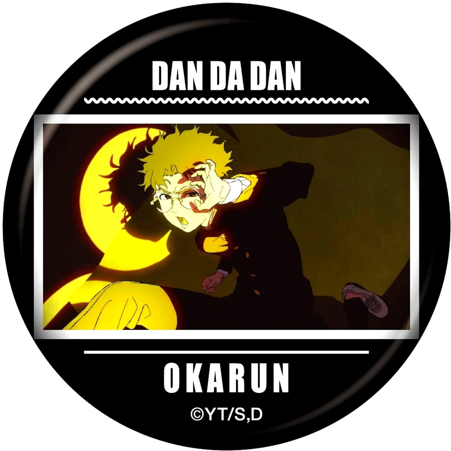 Dandadan Okarun Trading Scene Button Vol.3 No.3 [USED]