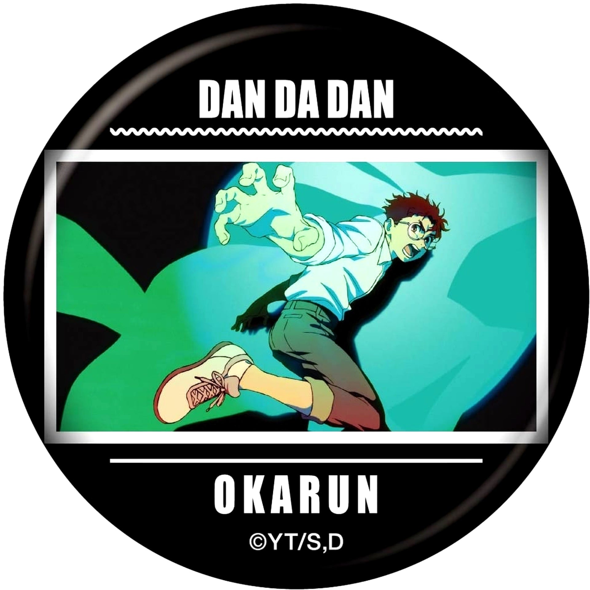Dandadan Okarun Trading Scene Button Vol.3 No.6 [USED]