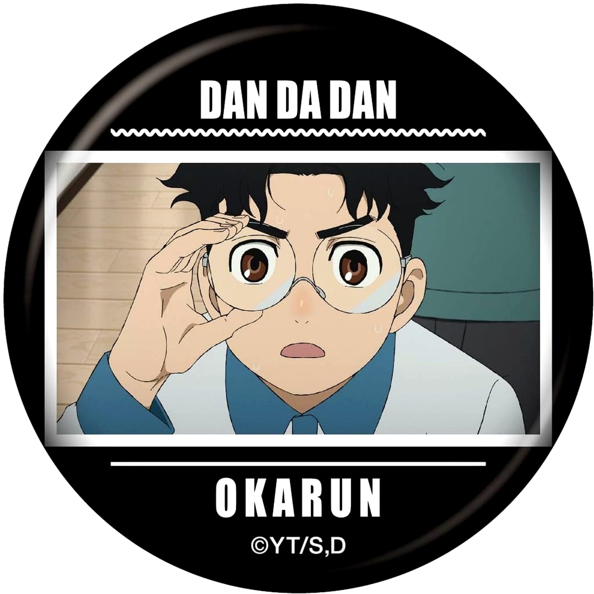 Dandadan Okarun Trading Scene Button Vol.4 No.2 [USED]