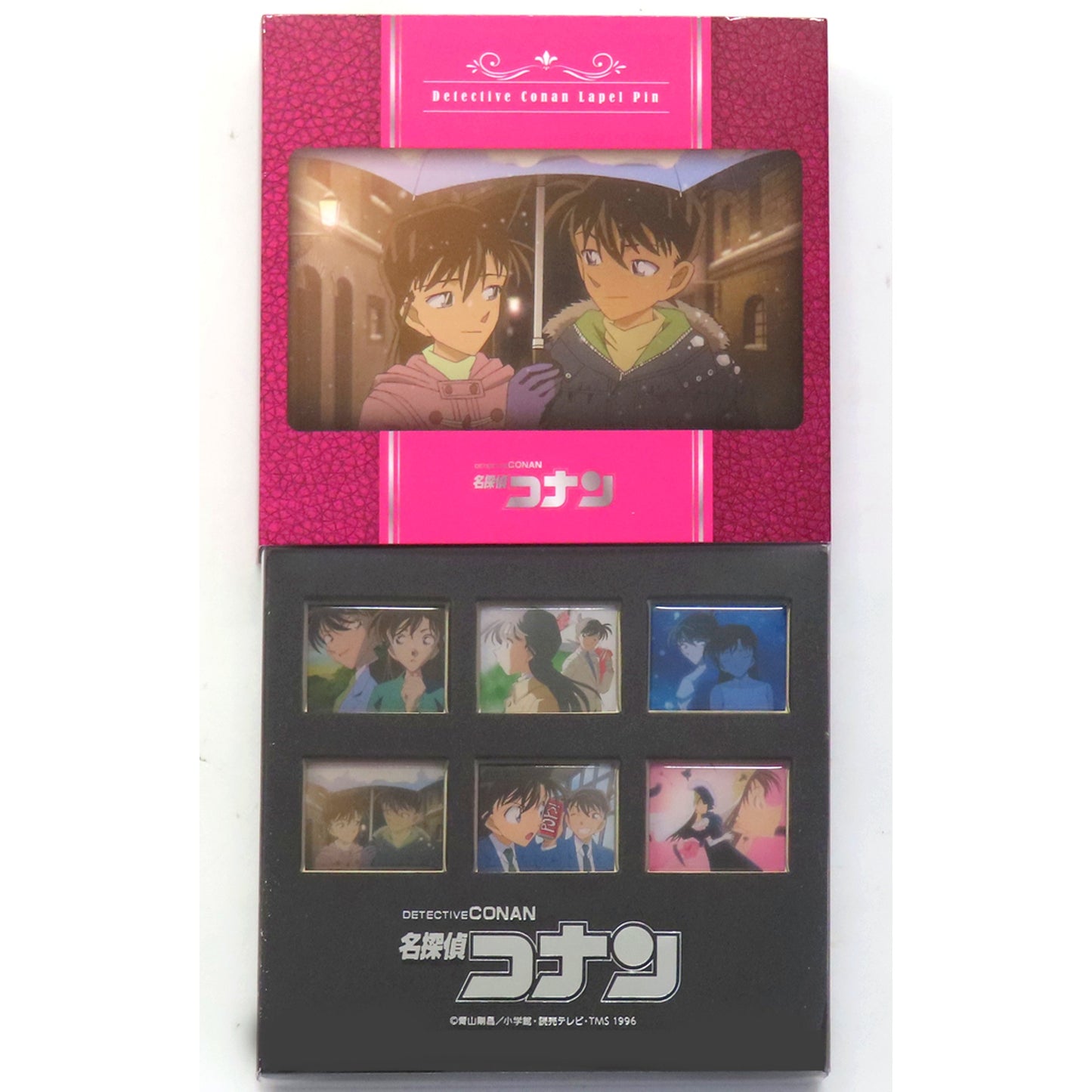 Design B Detective Conan Memorial Scene Pin Set TV Anime Opening and Ending Ver Detective Conan Land 2025 [USED]