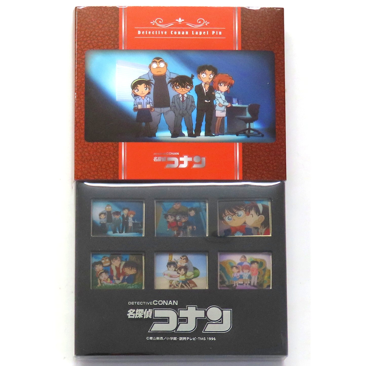 Design E Detective Conan Memorial Scene Pin Set TV Anime Opening and Ending Ver Detective Conan Land 2025 [USED]