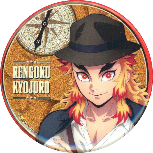 Kyojuro Rengoku Demon Slayer: Kimetsu no Yaiba x Sunshine City Zen-Shuchu! Sun City Legend Chapter 3 Trading Button Tenbou Park Ltd [USED]