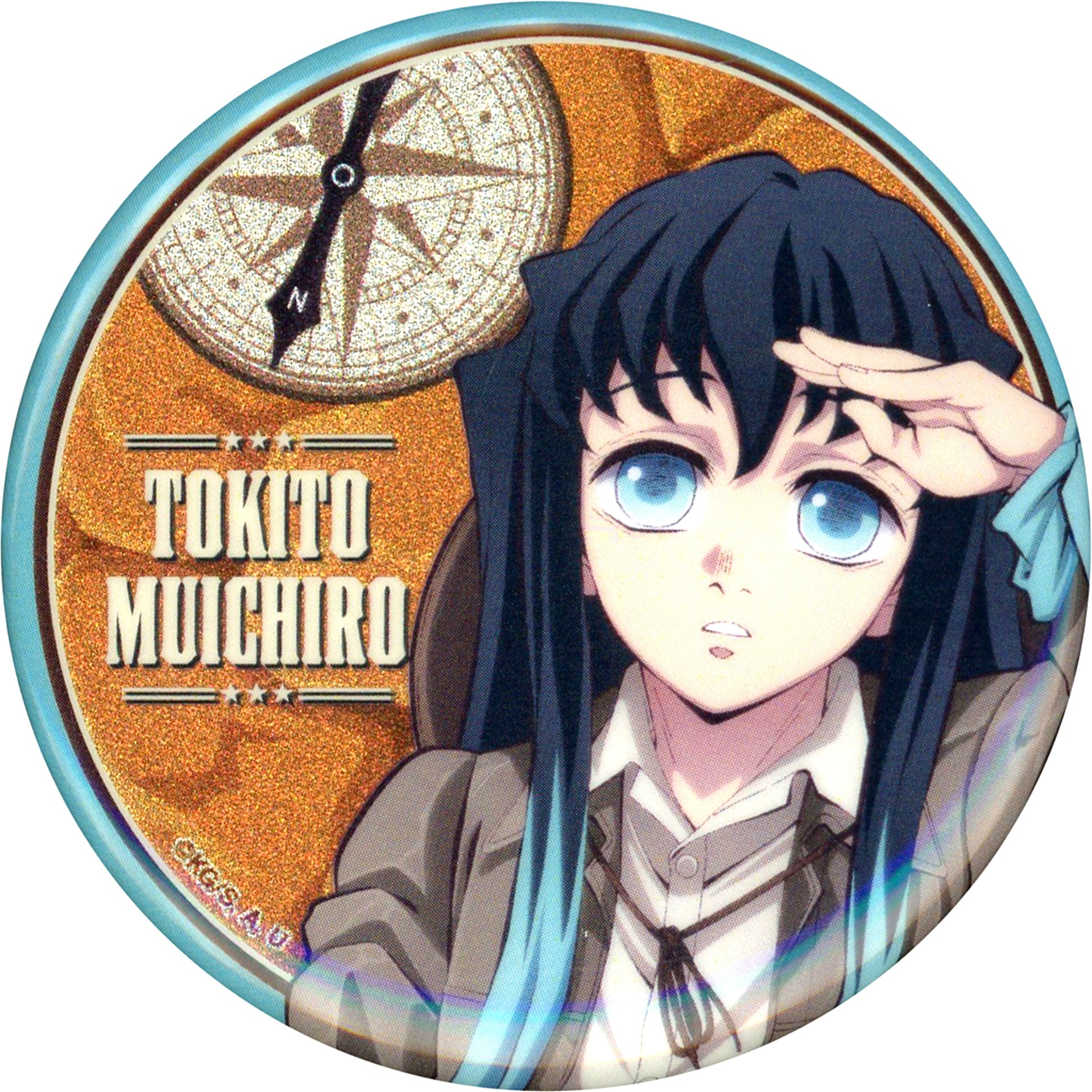 Muichiro Tokito Demon Slayer x Sunshine City Total Concentration Sun City Legend Chapter 3 Trading Button Tenbo Park Ltd [USED]