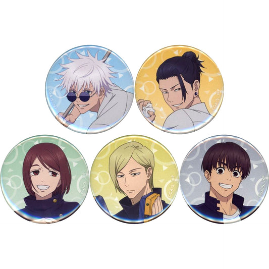 Set of 5 Jujutsu Kaisen Season 2 Hidden Inventory Premature Death Character Button Collection [USED]