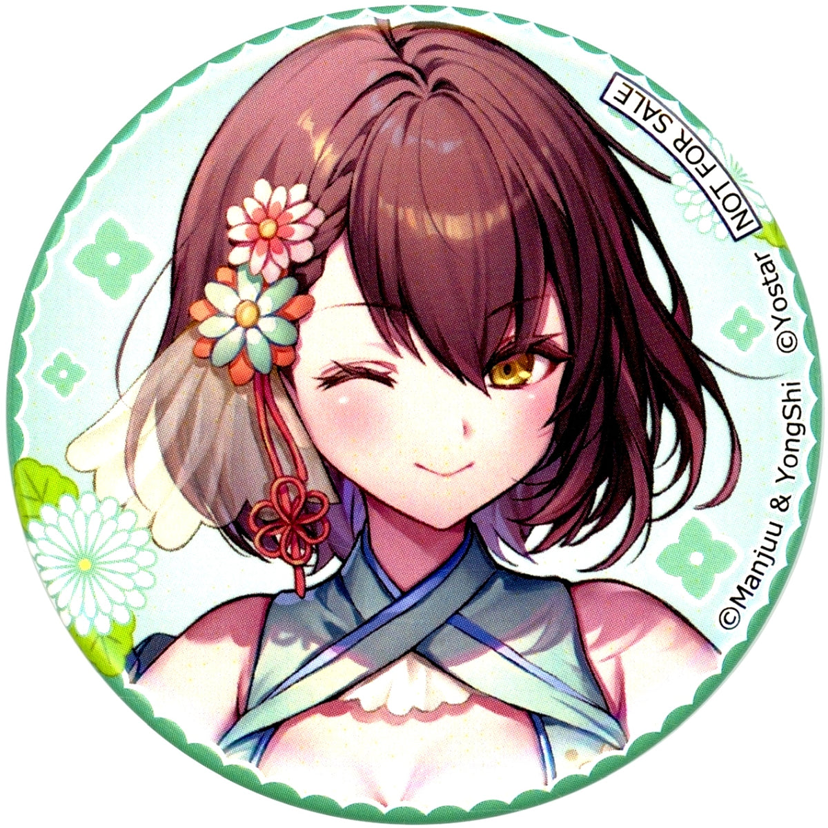 Baltimore Azur Lane Button Kujicolle Wafuku Style 5-Item Purchase Bonus [USED]