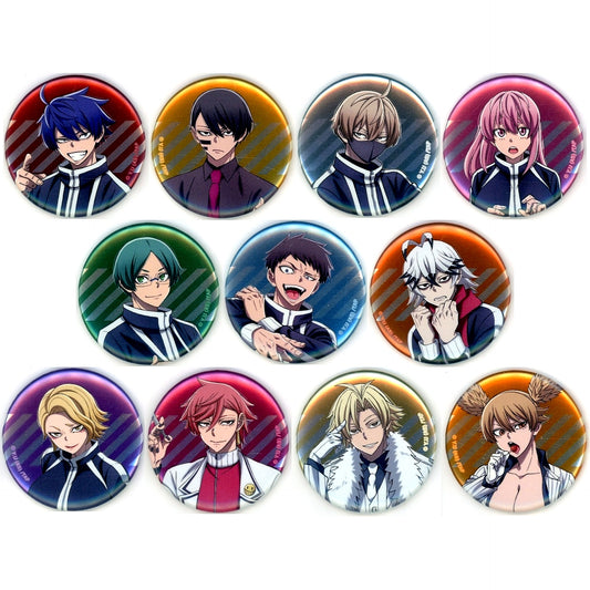 Set of 11 Tougen Anki Trading Metallic Button [USED]