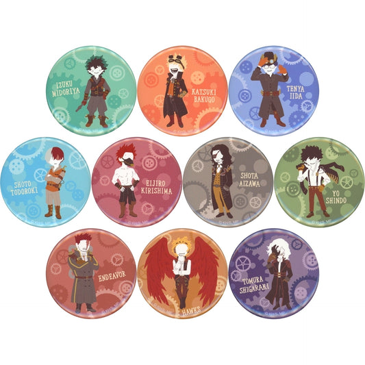 Set of 10 My Hero Academia Button Collection Yuru Palette [USED]