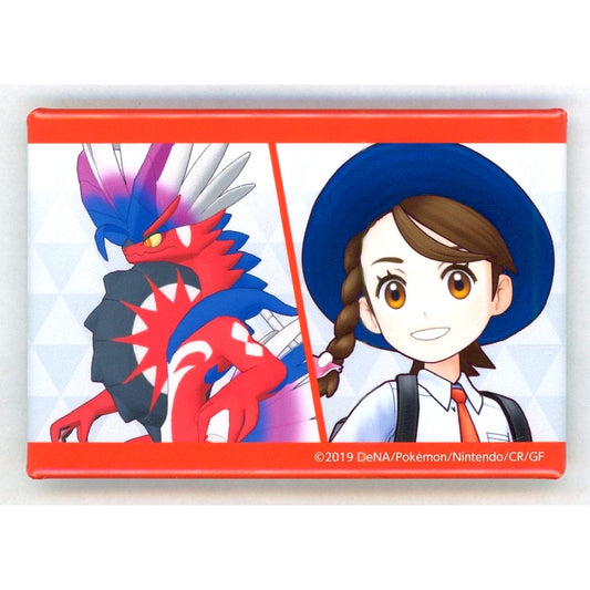 Juliana & Koraidon Pokemon Masters EX Rectangle Button Karaoke Manekineko [USED]