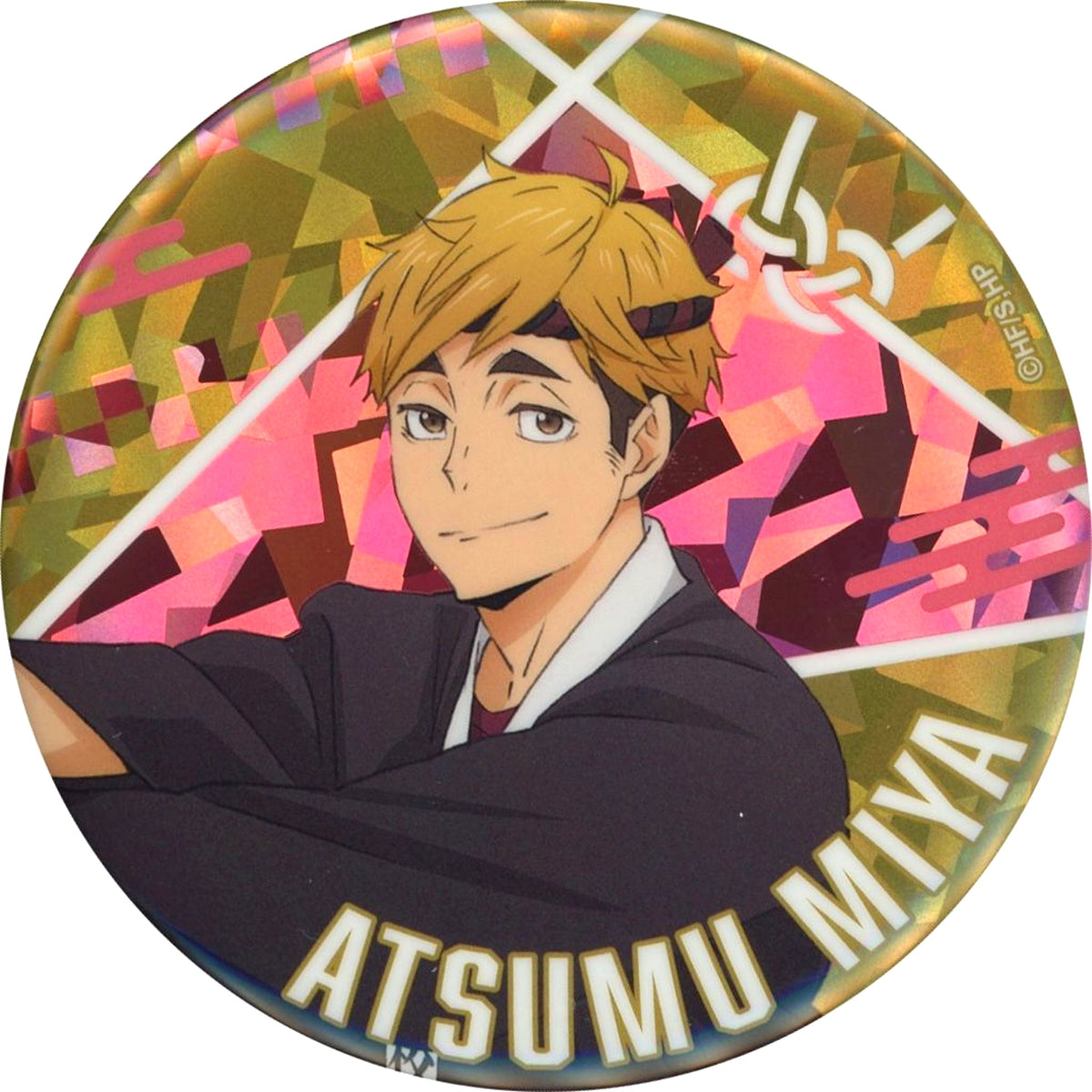 Atsumu Miya Haikyu!! Week 2025 Holographic Button Sparrow Dance Ver. [USED]