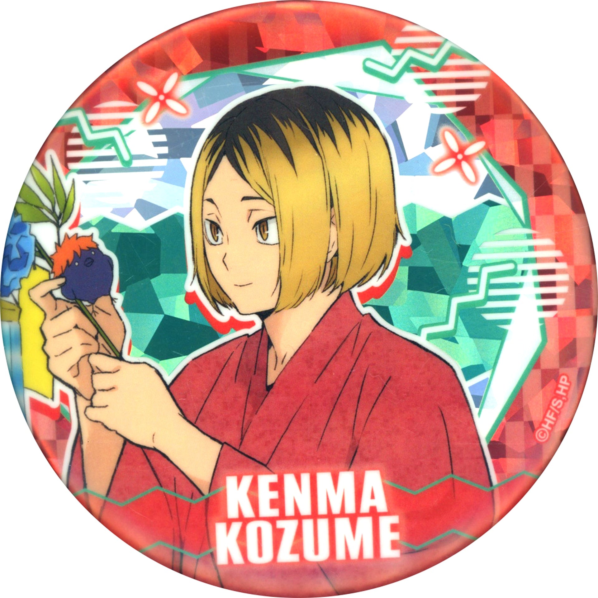 Kenma Kozume Haikyu!! Hologram Button Yukata Ver. Other Schools Haikyu!! Week 2025 [USED]