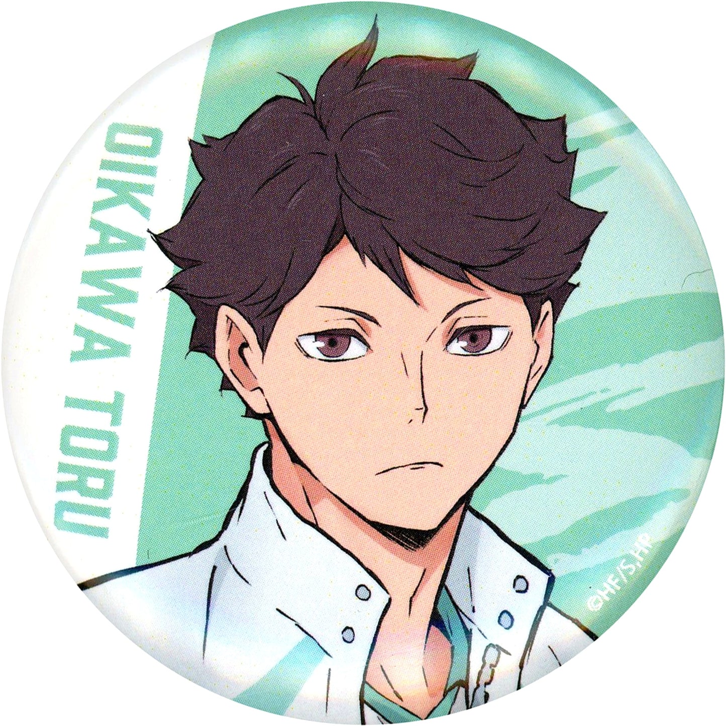 Toru Oikawa Haikyu!! Path to Victory Cafe Button [USED]