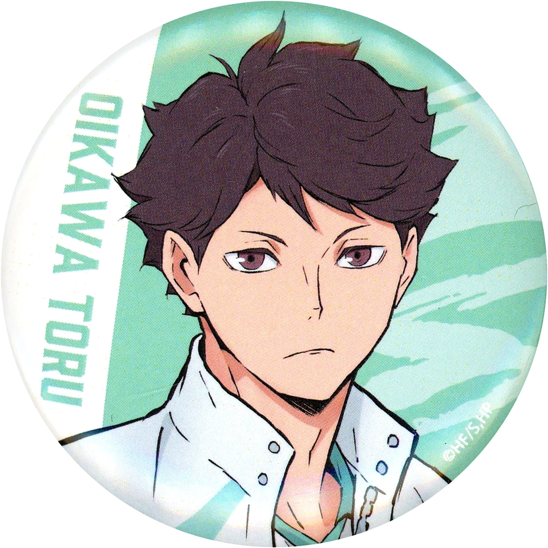 Toru Oikawa Haikyu!! Path to Victory Cafe Button [USED]