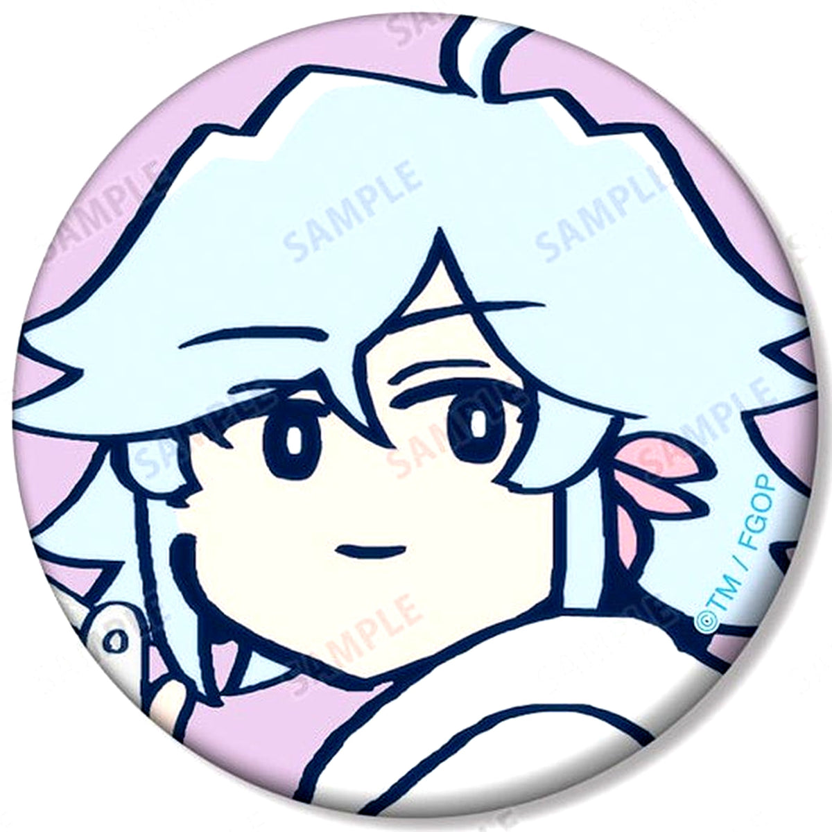 Merlin Anime Fate/Grand Order Fujimaru Ritsuka wa Wakaranai Trading Scene Shot Matte Button [USED]